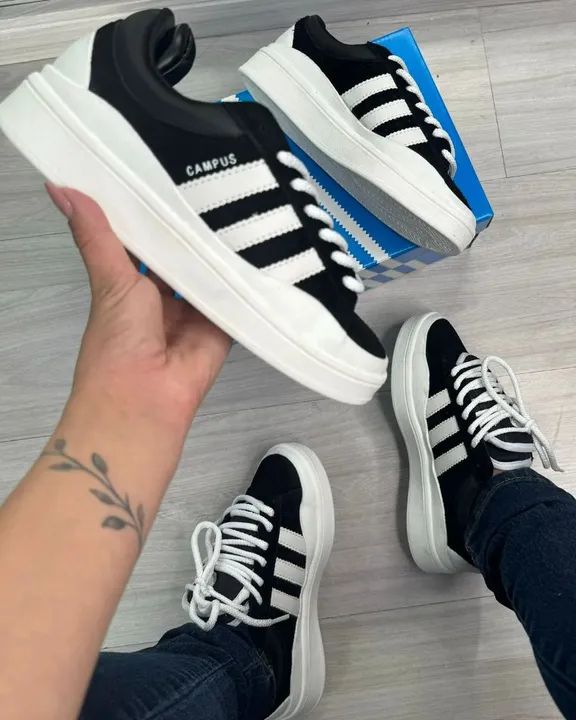 Tênis Adidas Campus 80s Luxo  - Foto 5