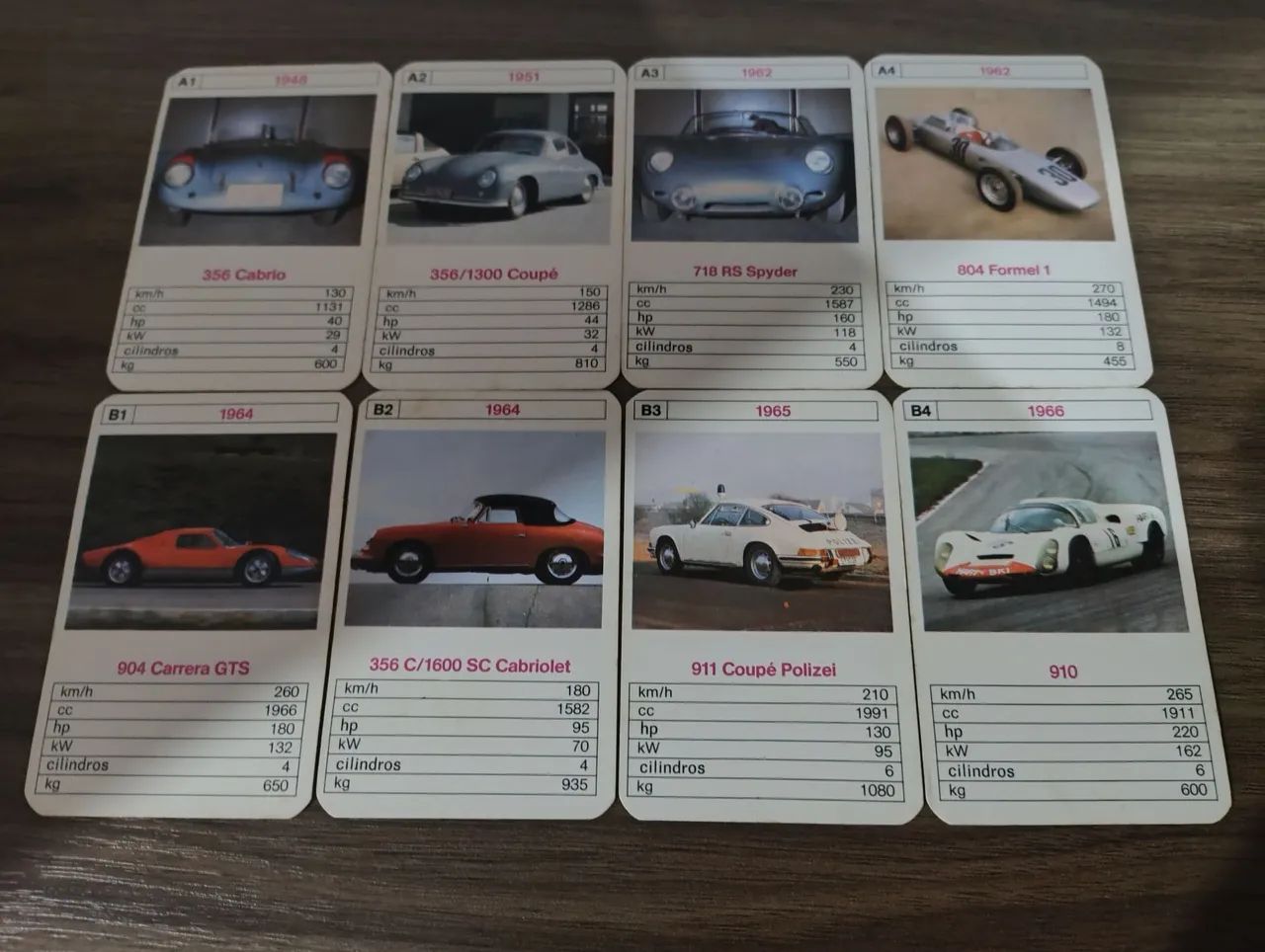 Jogo de trunfo Porsche original  - Foto 5