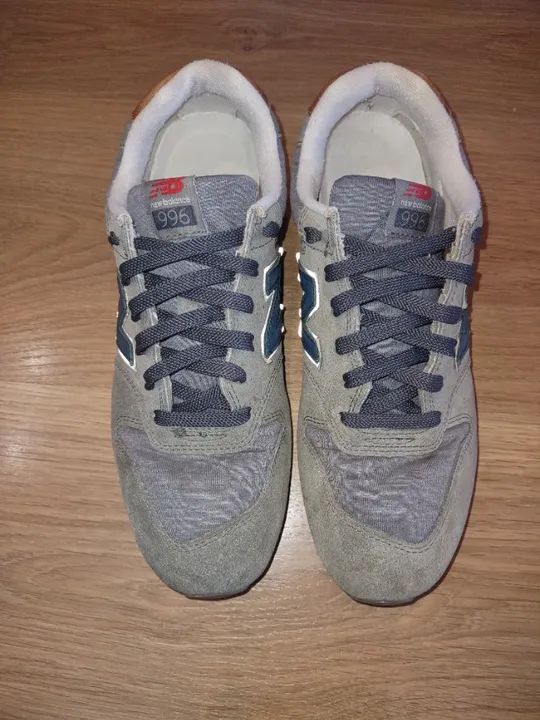 New Balance - 996 Distinct Ski Retro Cinza - Foto 2