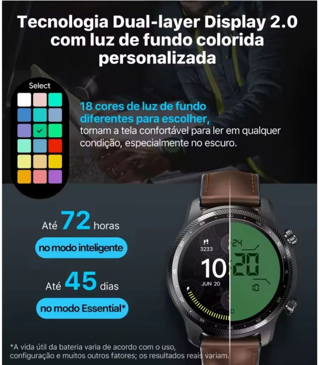 TicWatch Pro 3 Ultra - Wear OS by Google - Foto 4