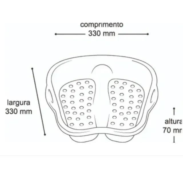 Bacia Pedicure Para Os Pés - Foto 3