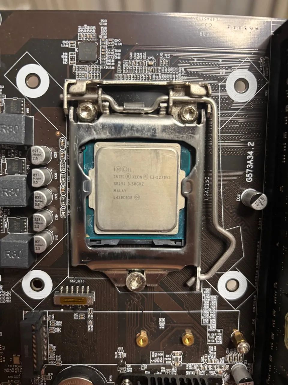 Kit Placa mãe, processador e memórias 