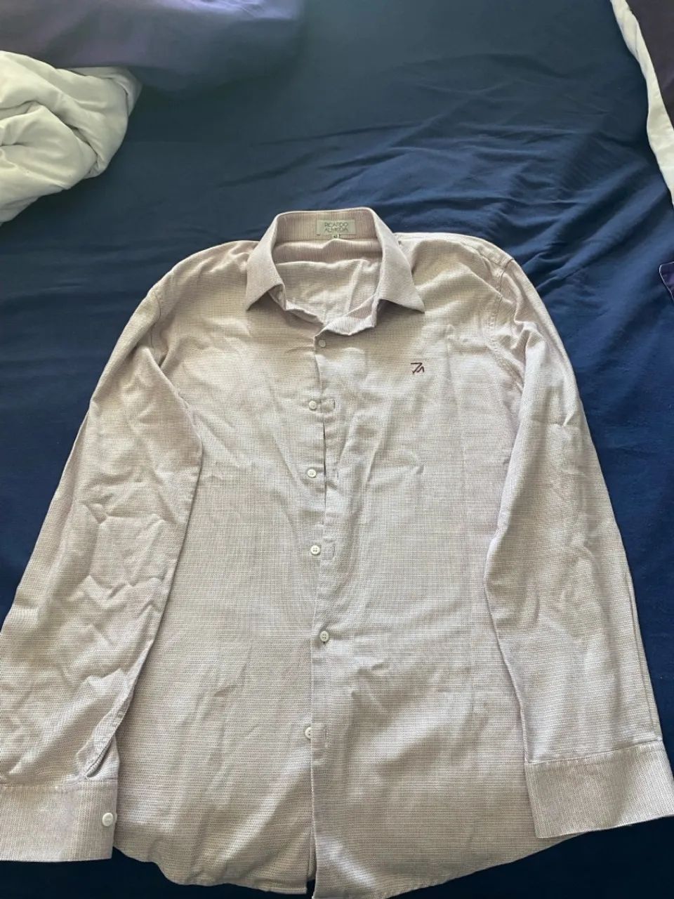 Camisa Social Maculina Ricardo Almeida