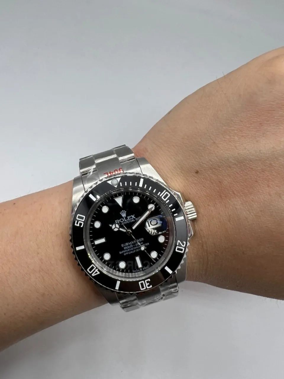 Rolex Submariner Date Prata-Preto - Foto 5