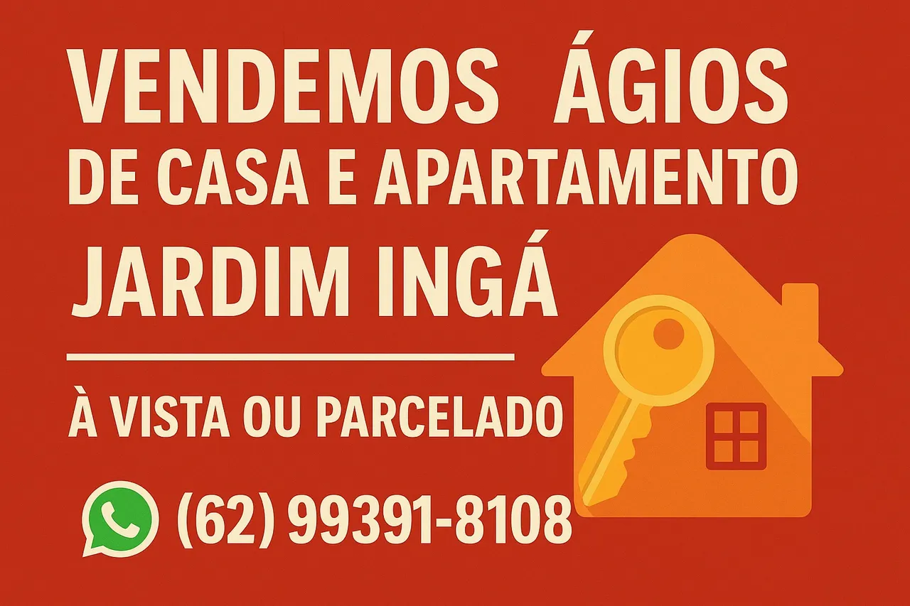 Agios no Jardim Inga A vista ou Parcelado