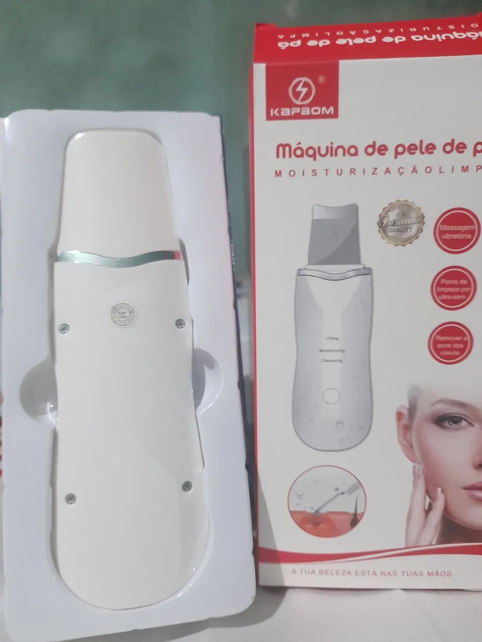 Aparelho de Limpeza Facial Ultrassônico KAPBOM - Foto 3