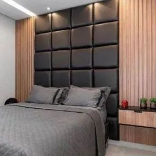 Cabeceira de parede completa  - Foto 4