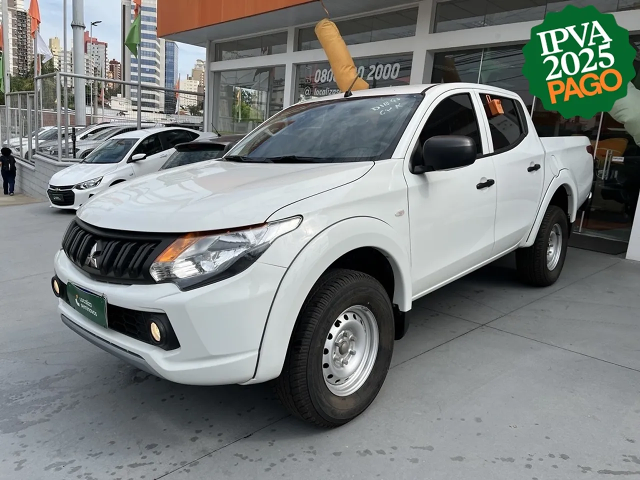 Mitsubishi L200 triton 2023 2.4 16v turbo diesel gls cd 4x4 automático