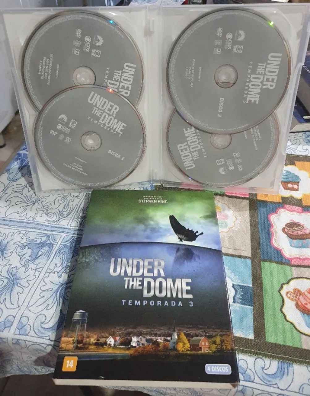 Box Under the Dome Série Completa DVD com 3 temporadas (12 Discos) Original - Foto 5