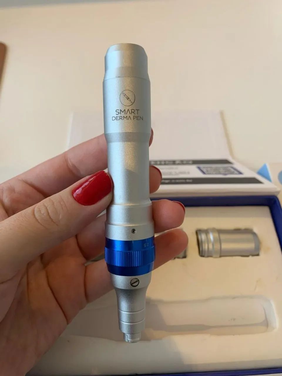 CANETA SMART DERMA PEN + CARTUCHOS - Foto 3