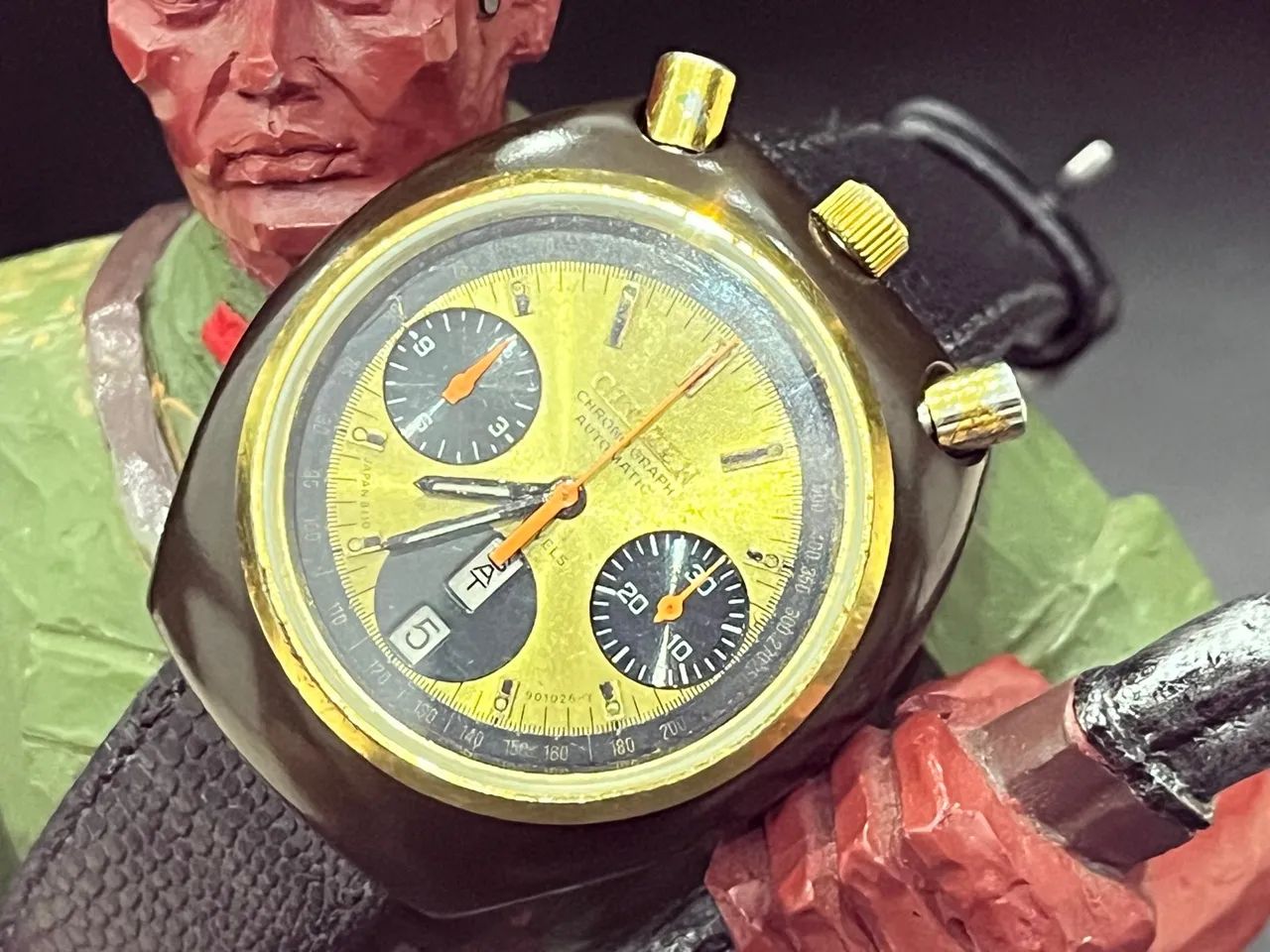 Citizen Chifrudinho Chronograph 8110 Japan - Acessórios Citizen Chifrudinho Chronograph 8110 Japan - Acessórios
