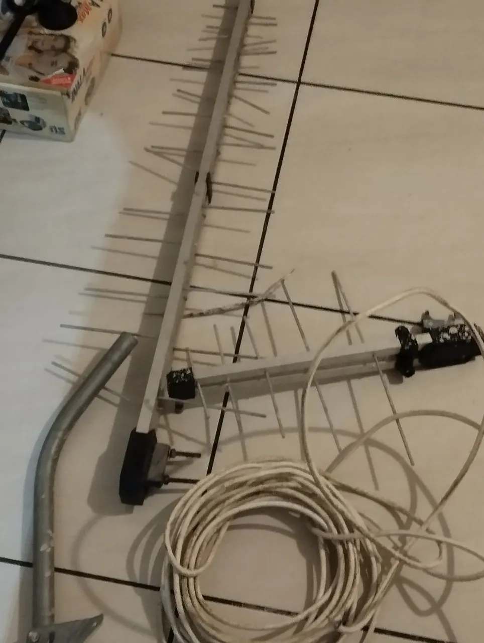Antena de TV Externa - Ótimo Alcance