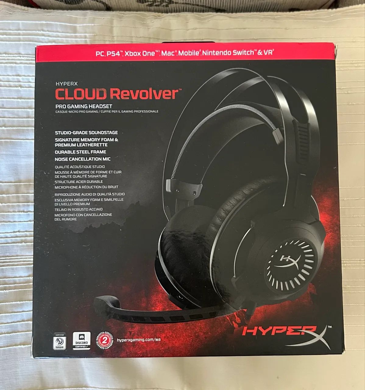 Headset HyperX Cloud Revolver 