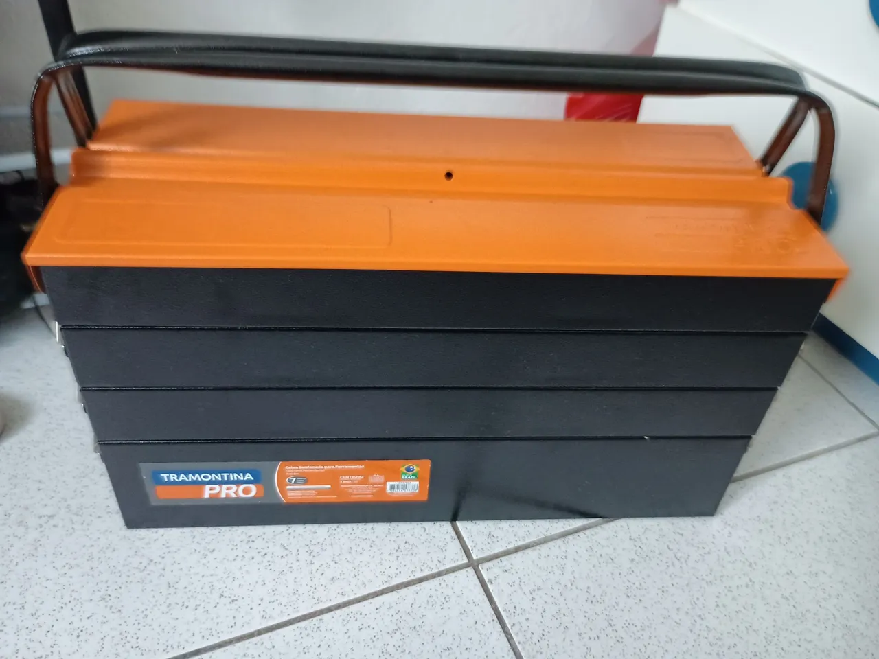 Maleta de Ferramentas Tramontina PRO, sanfonafa 05g gavetas