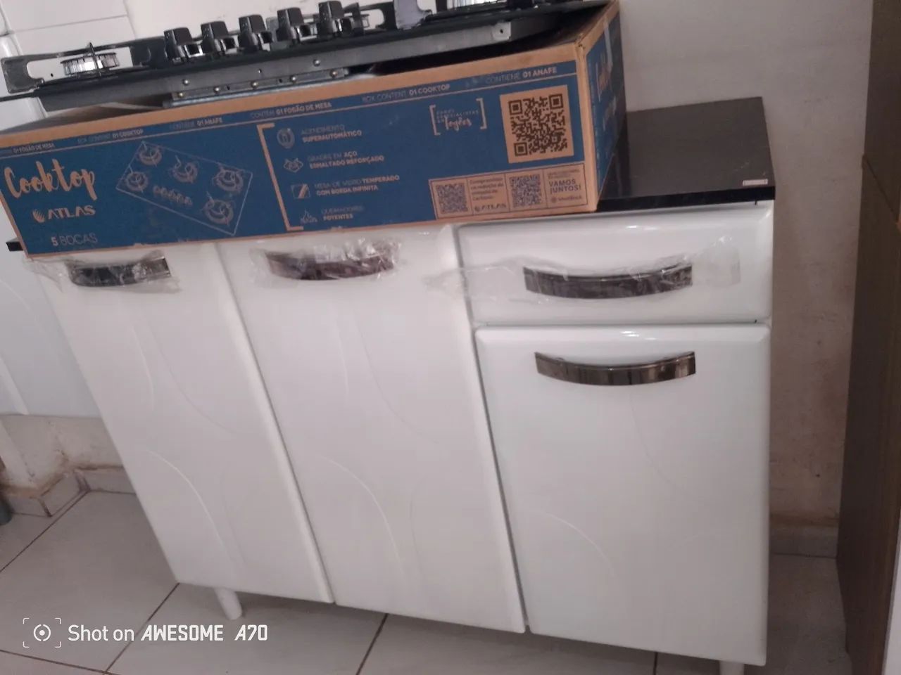 Balcão em aço telasul entrega e montagem grátis 