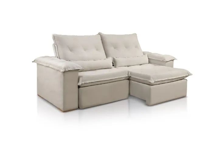 sala sofa retratil e reclinavel 4 lugares  - Foto 2