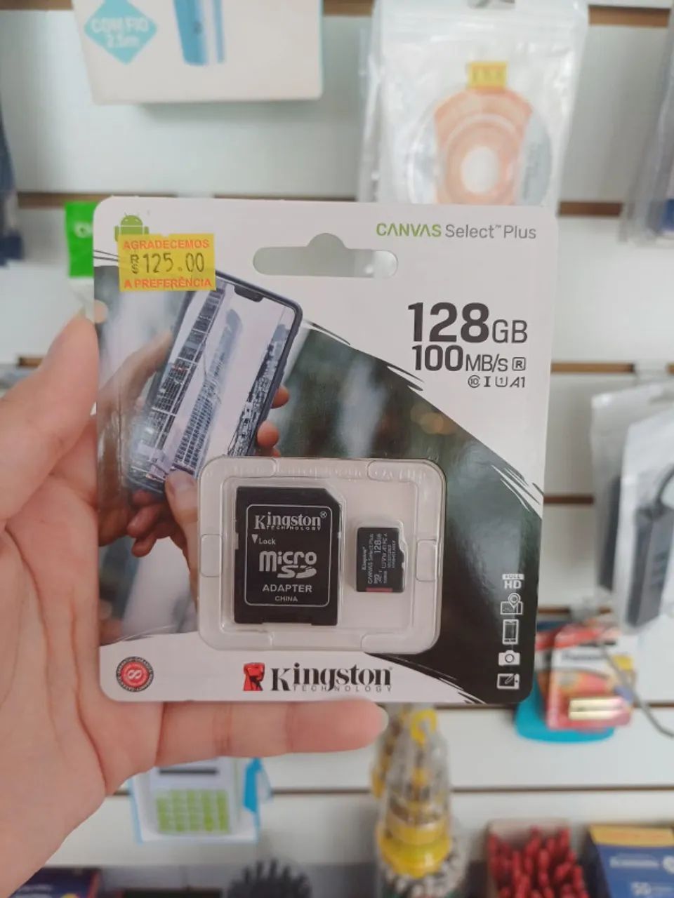 Cartão de Memória 128GB