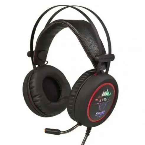 Headset Gamer Knup KP-401 Led Rgb 7.1 P2 (2 Saídas) - WZetta