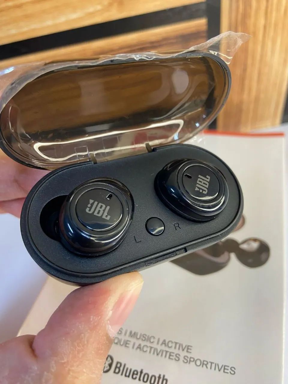 Fone de Ouvido bluetooth Recarregável 