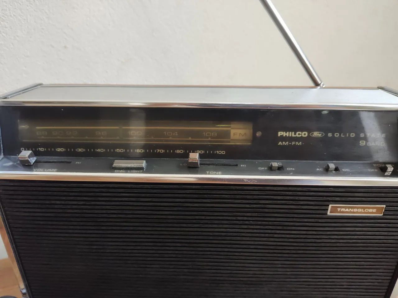Rádio Philco Transglobe 9 band- REVISADO. - Foto 2