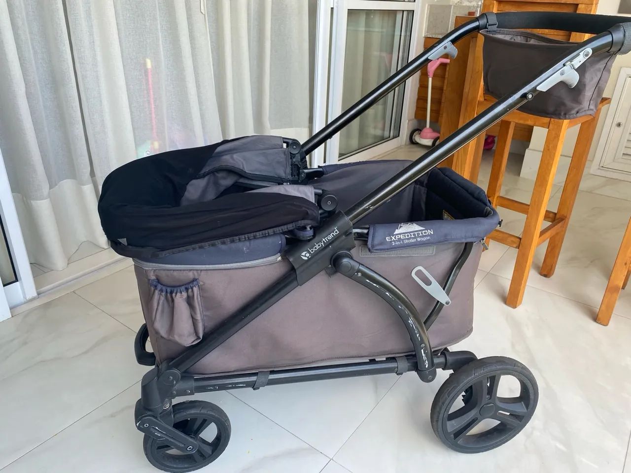 Carrinho de Bebê Babytrend Expedition 2 em 1