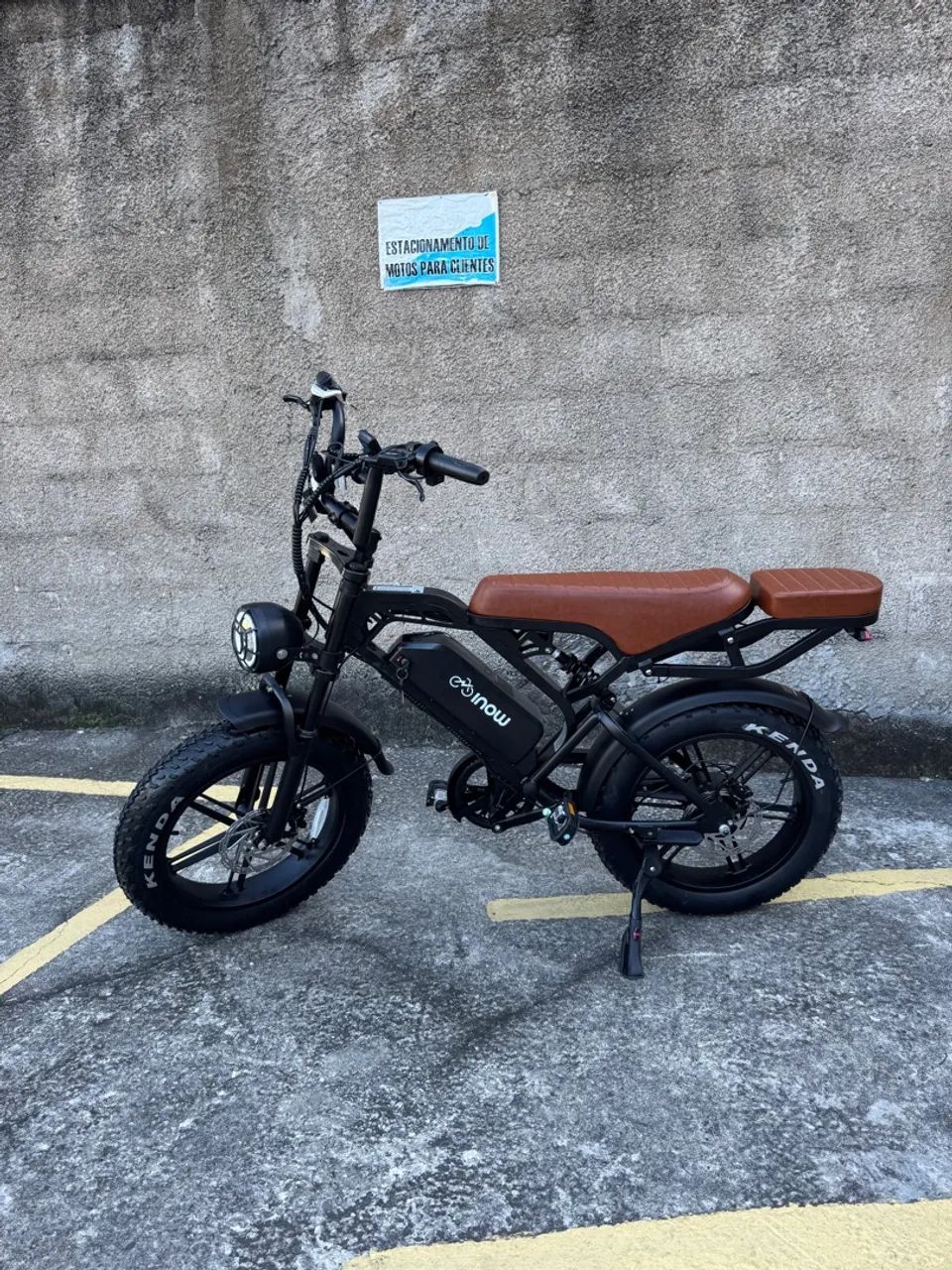 Bicicleta elétrica inow v20 pro 
