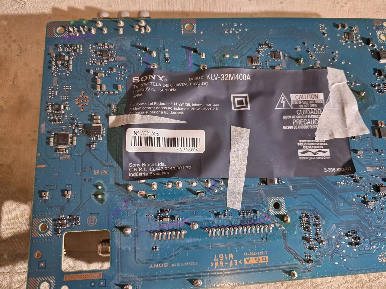 Placa Principal TV sony klv34m400A - Foto 4