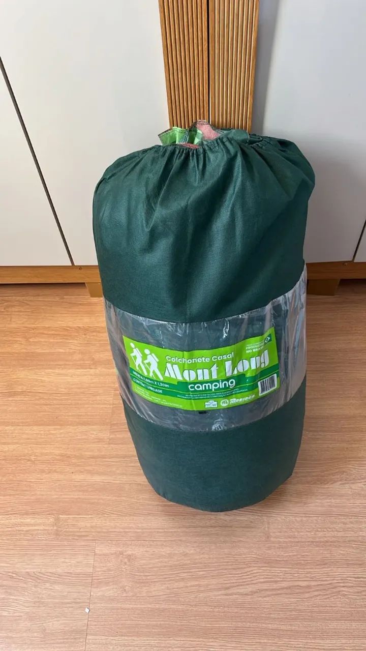 Colchonete Acampamento Camping Casal 190x130 Colchão Dormir
