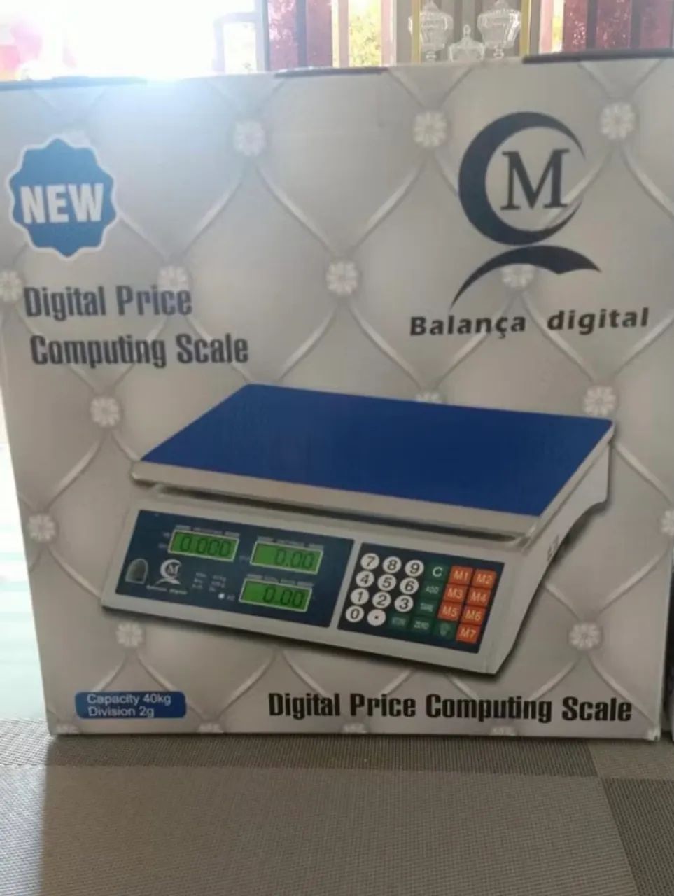 Balança comercial 40kg NOVA 