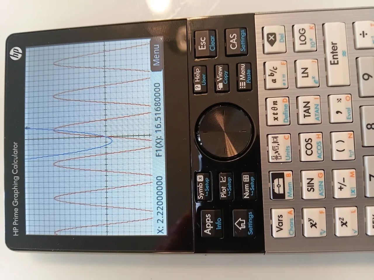 Calculadora hp prime sem a capa protetora  - Foto 3