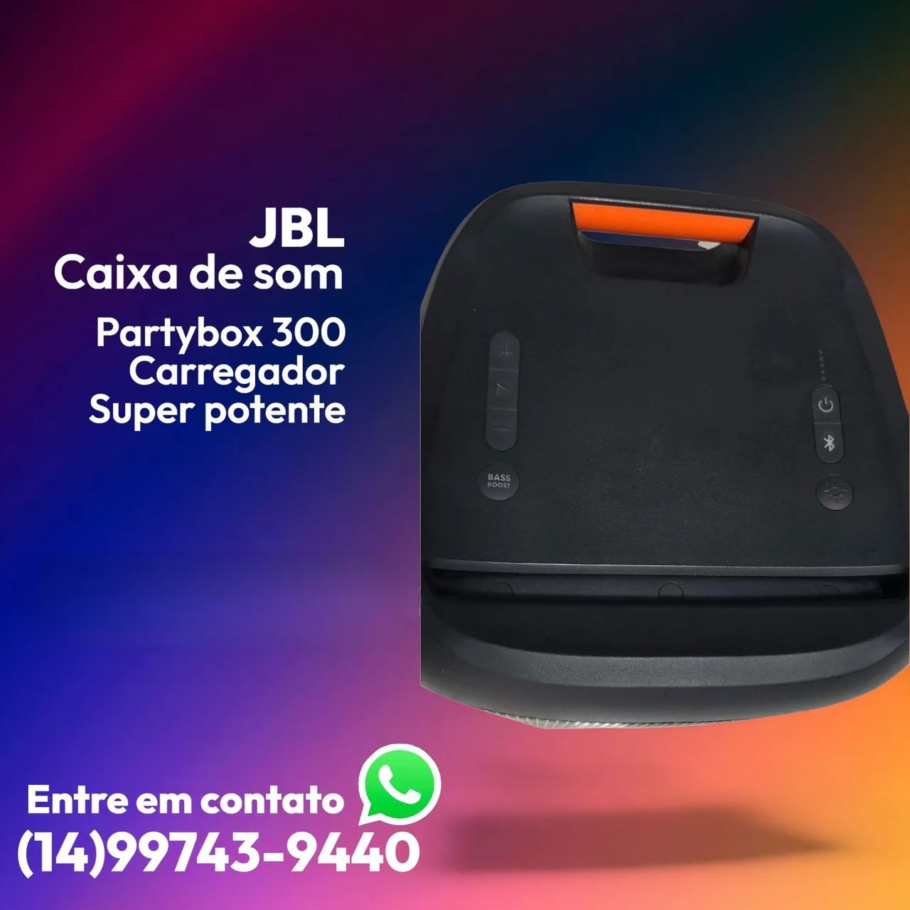 Caixa de som JBL PARTYBOX300  - Foto 3