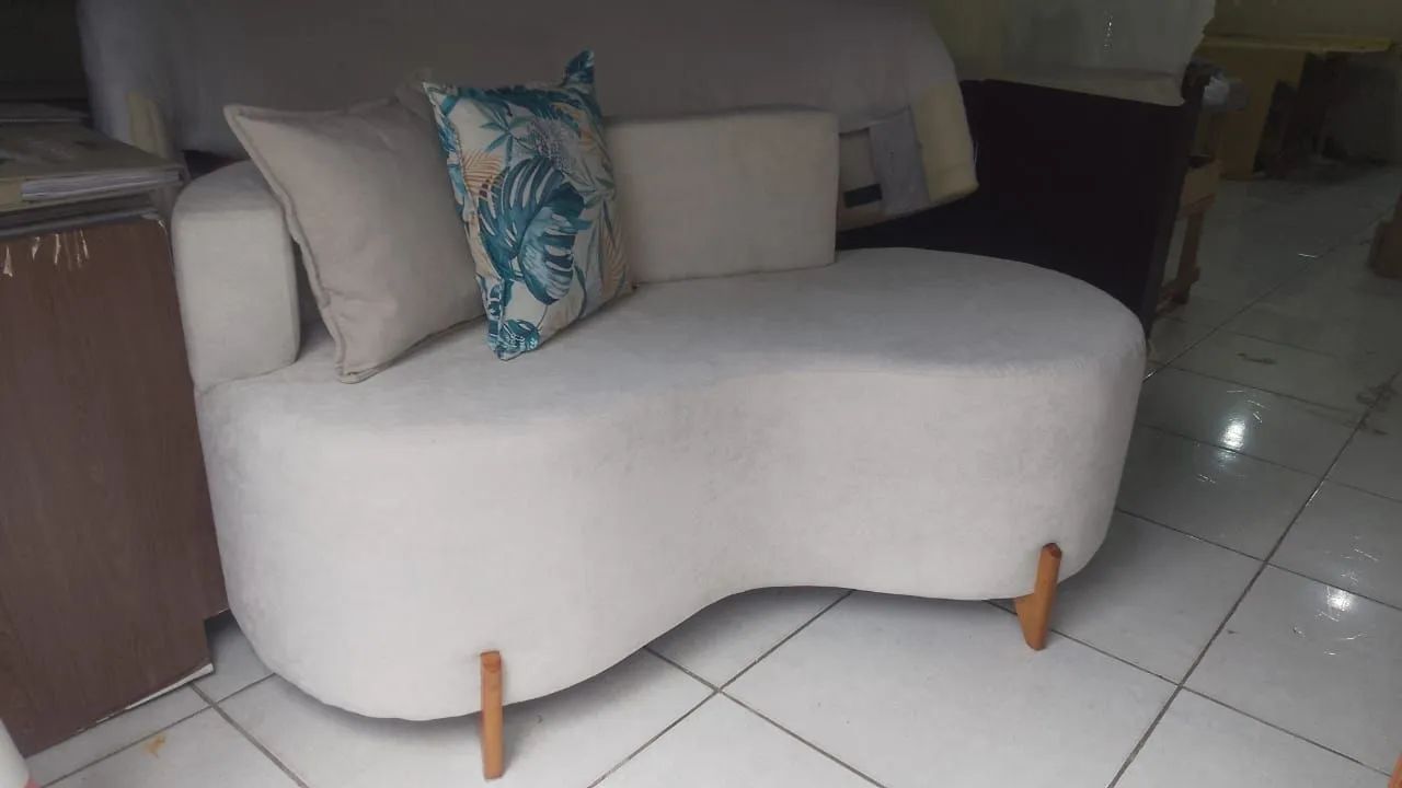 Sofá orgânico na promoção 