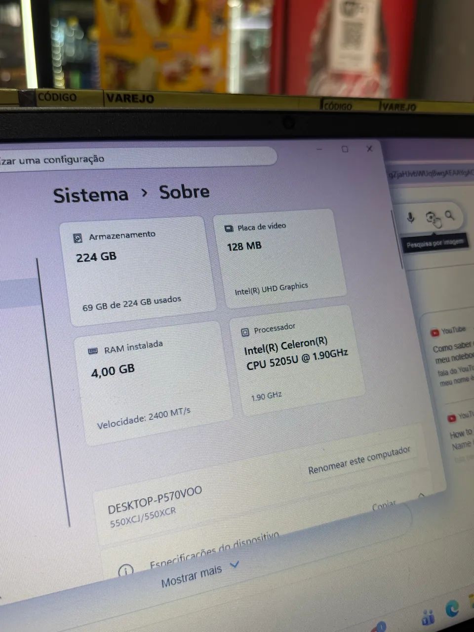 NOTEBOOK E20 SAMSUNG  - Foto 5
