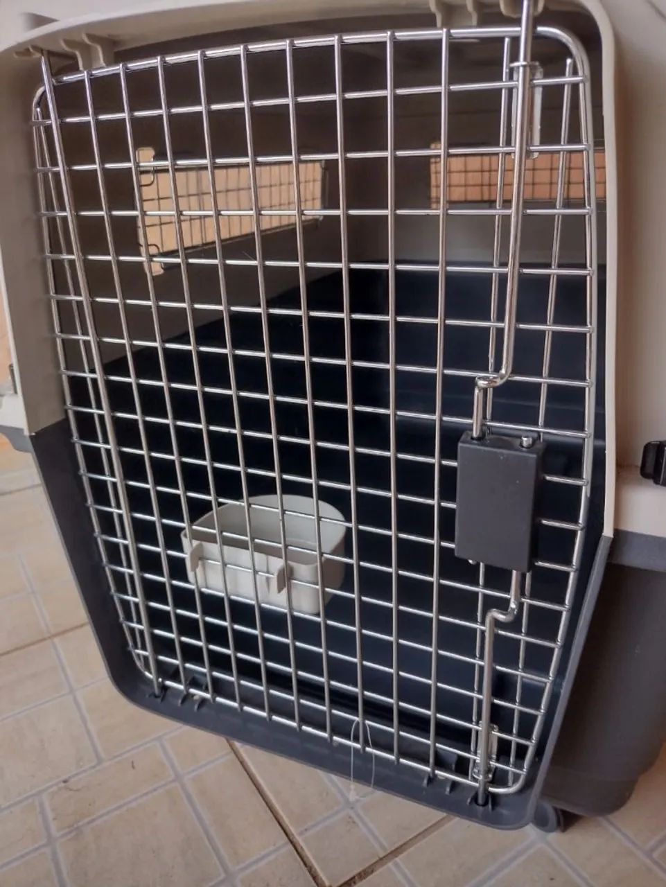 Caixa  de transporte para cachorro de porte médio  - Foto 2