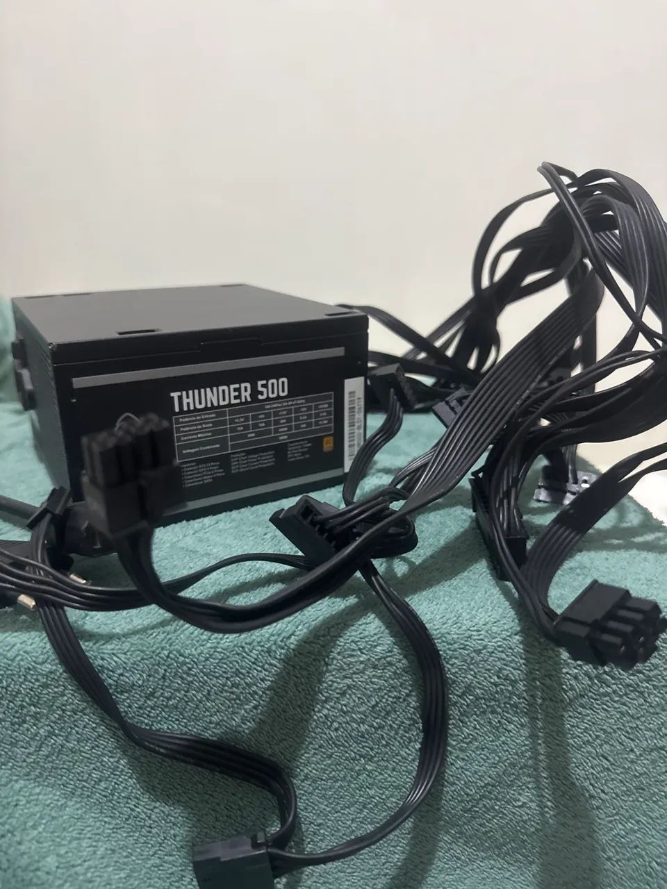Fonte 500w 80 plus bronze mancer thunder - Foto 3
