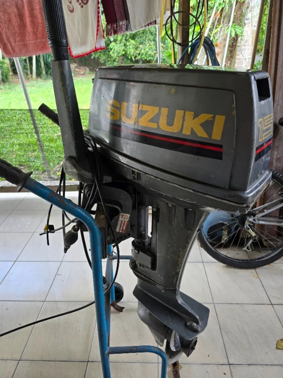 Motor Suzuki 2T 15hp - Foto 3