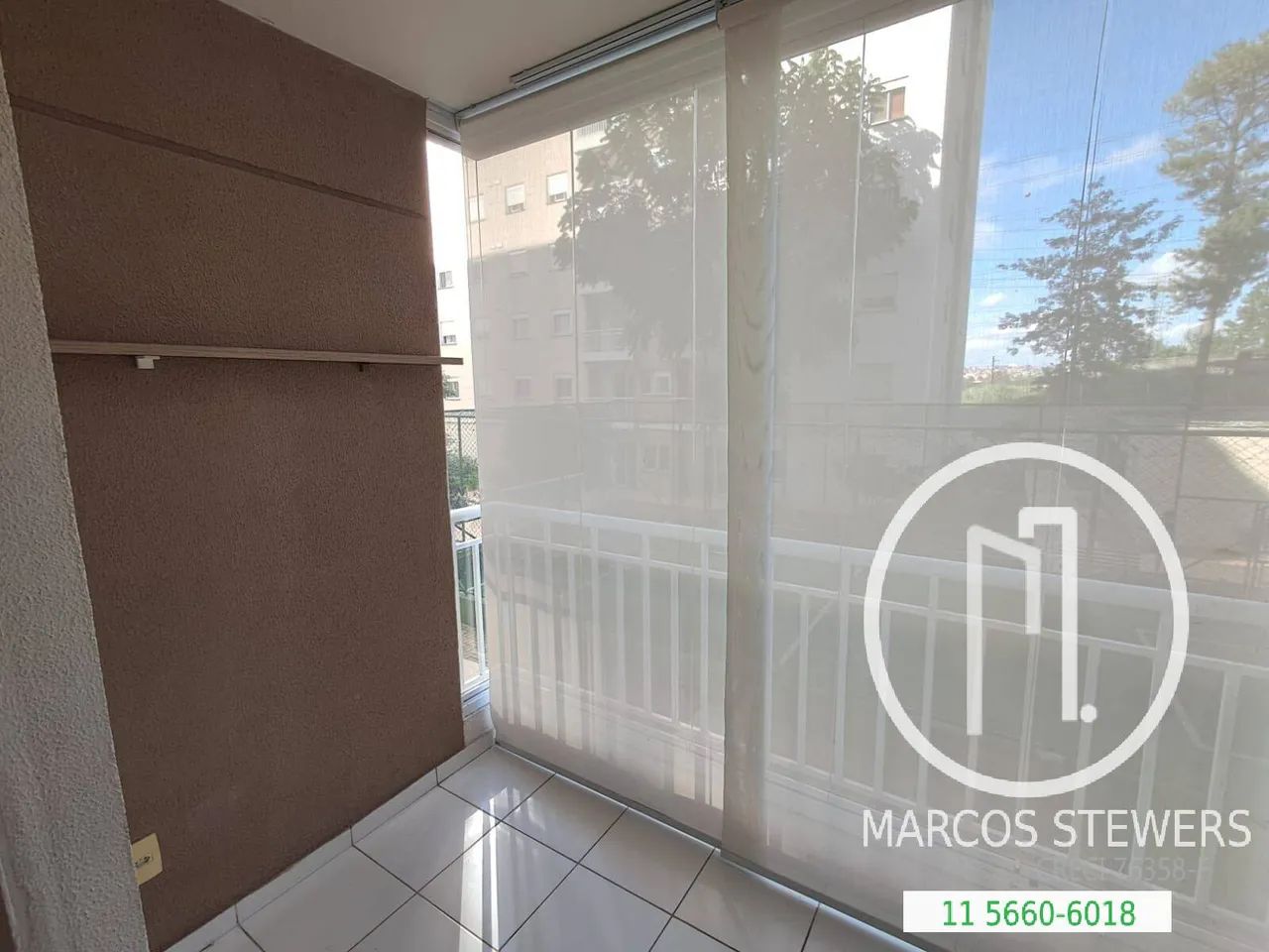 Apartamento 2 dormitórios e Varanda ao lado da Estação Autódromo - Foto 5