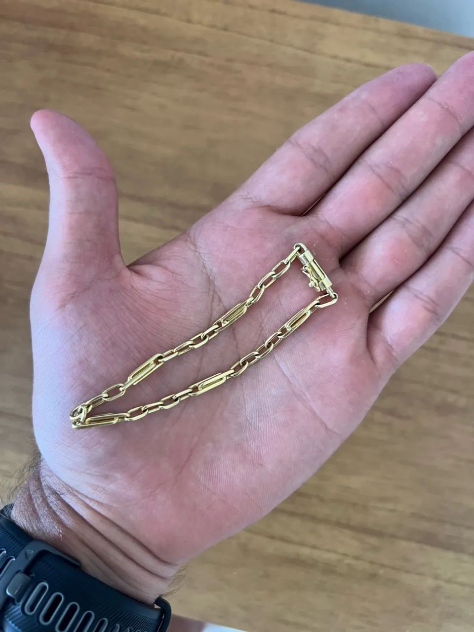 PULSEIRA OURO 18K 20CM - Foto 3