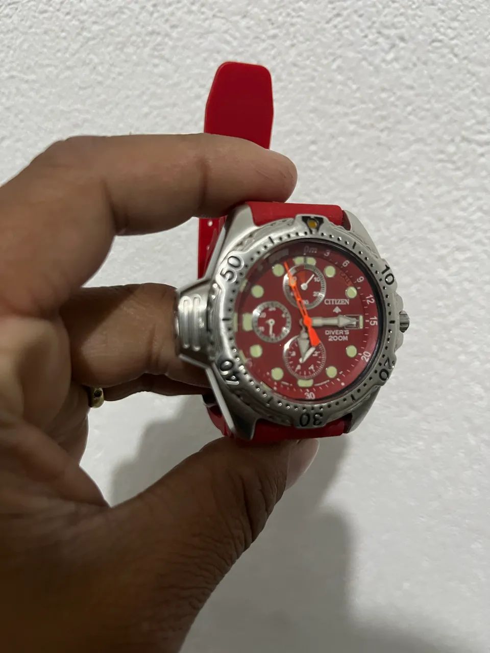 Citizen 3740 Vermelho - Smartwatches - Parque Bristol, São Paulo