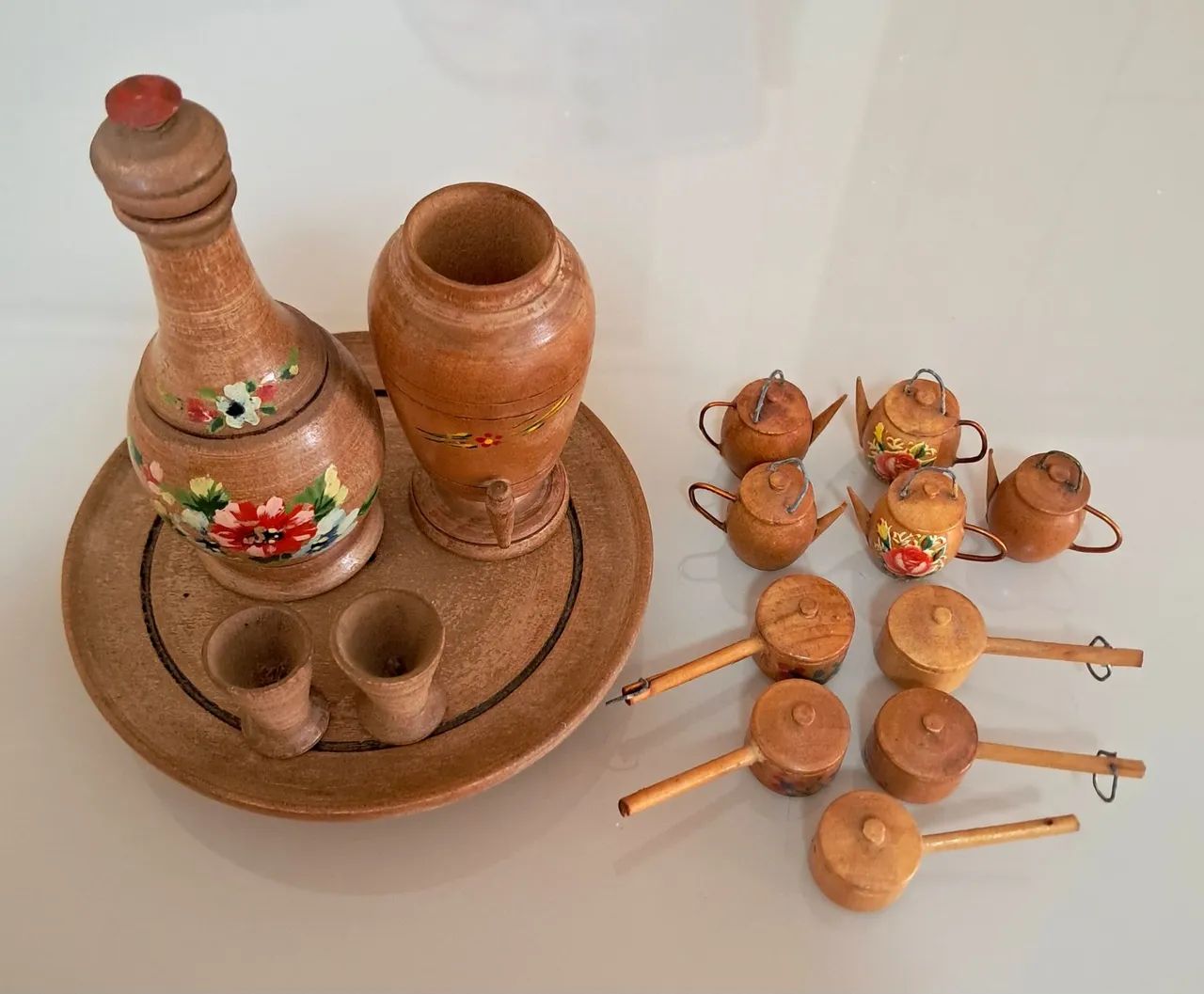 Conjunto de miniaturas antigas - Foto 2