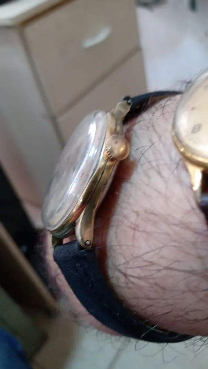 02 relógio Omega ouro 18k  - Foto 3