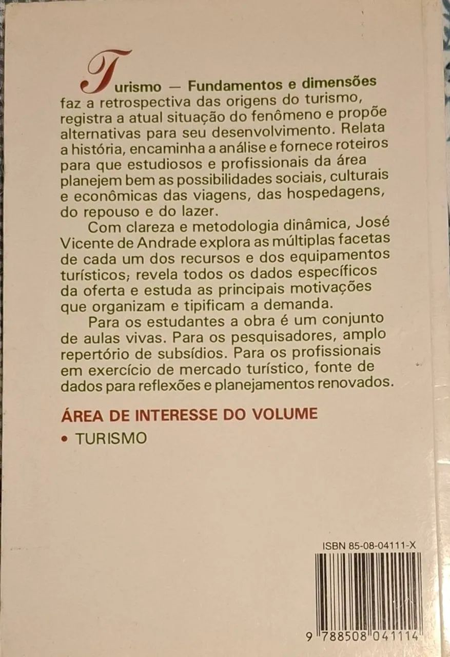Turismo Fundamentos e Dimensões  - Foto 2