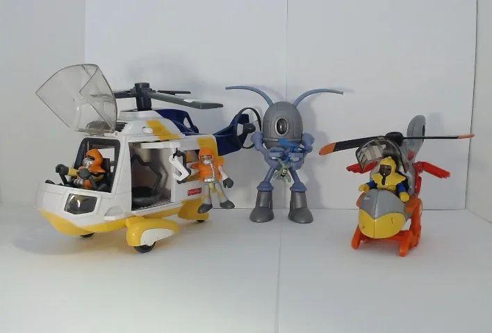 Kit 2 Helicópteros Imaginext