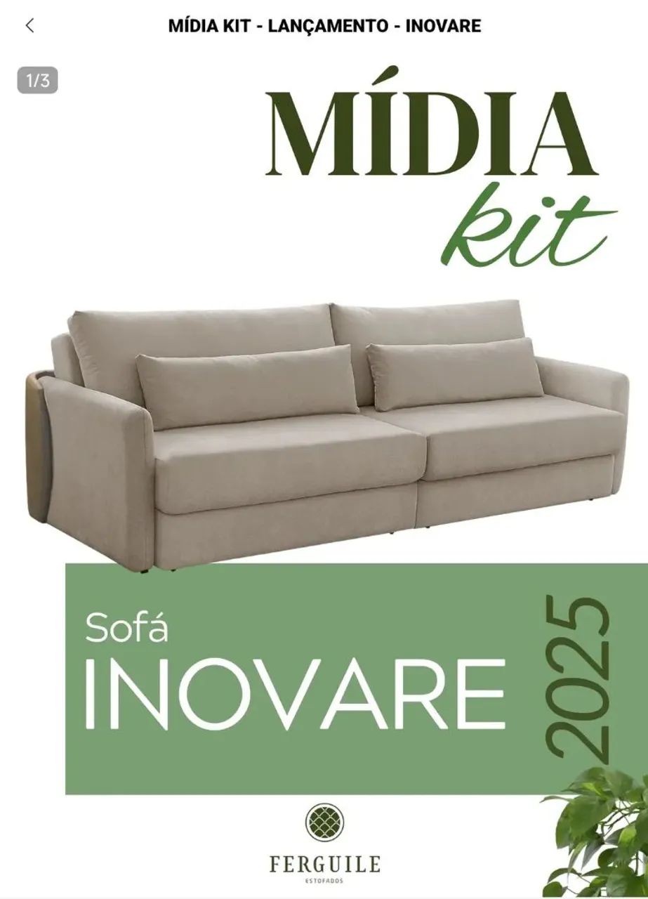 Sofás modernos 