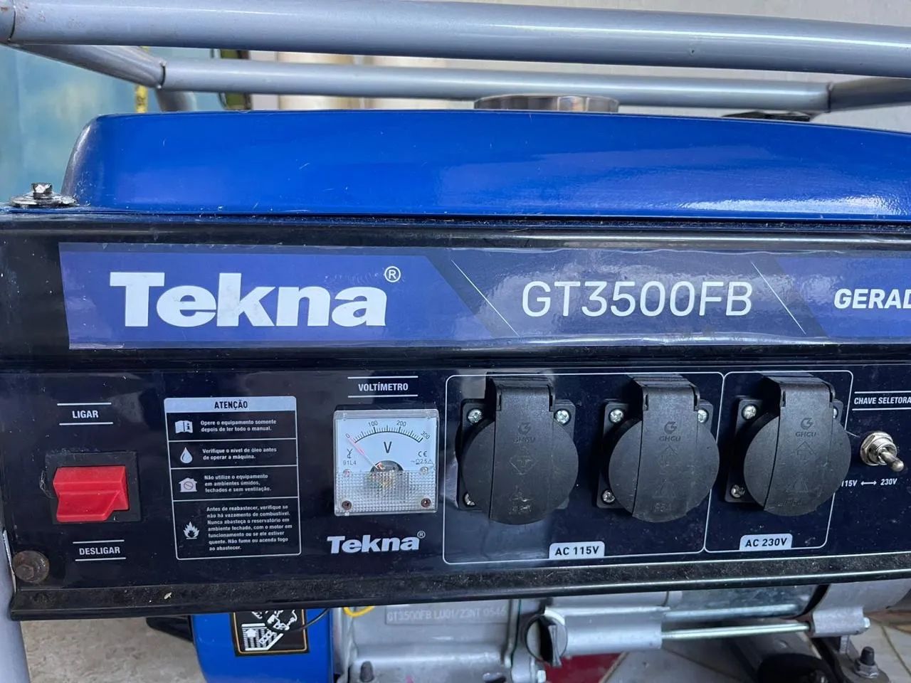 Gerador TEKNA GT3500FB - Foto 4