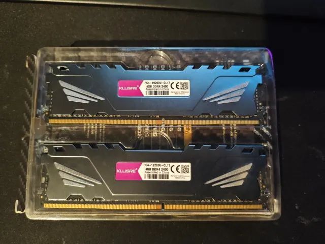 RAM DDR4 2400Mhz CL17 2x4GB - Foto 2