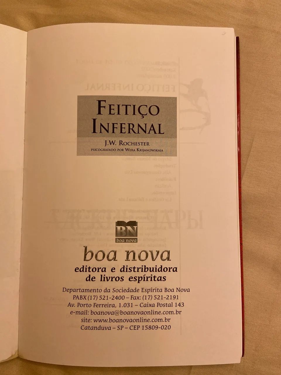 Livro Feitiço Infernal  - Foto 3