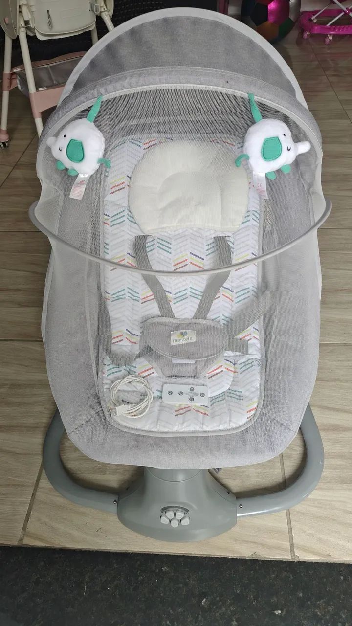 Cadeirinha de balanço bebê automática ,mastela com bluetooth  - Foto 3