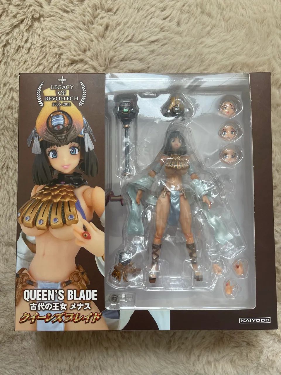 Revoltech Kaiyodo Queen's Blade - Ancient Princess Menace
