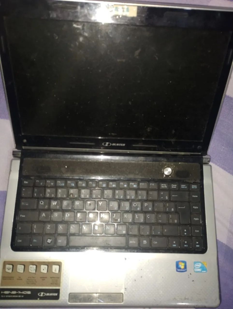 Notebook para retirada de peças